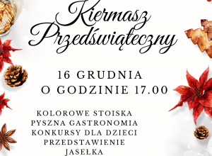 Kiermasz Przedświąteczny