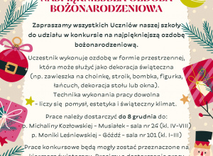 Najpiękniejsza Ozdoba Bożonarodzeniowa